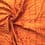 Orange silk with orange embroidered design
