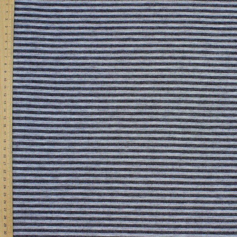 Lined knit jersey fabric 
