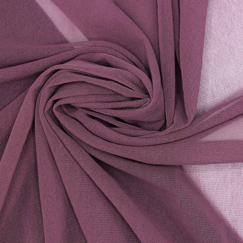 Knit polyester lining fabric - plum