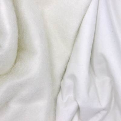 Tissu doublure ouatinée - blanc