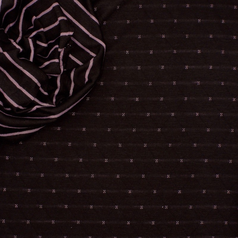 jacquard jersey fabric with small patterns