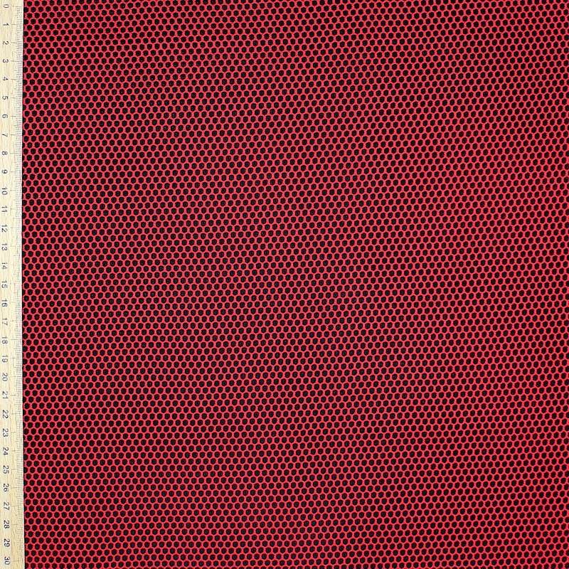 3D mesh fabric - red
