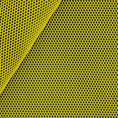 3D mesh fabric - yellow