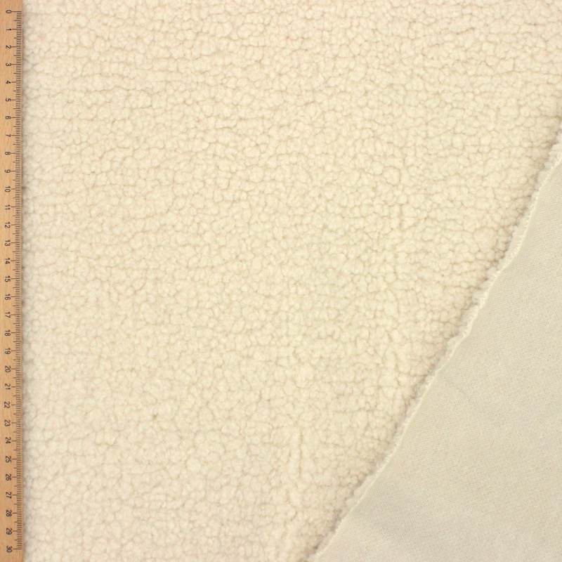 Fabric with loops - beige