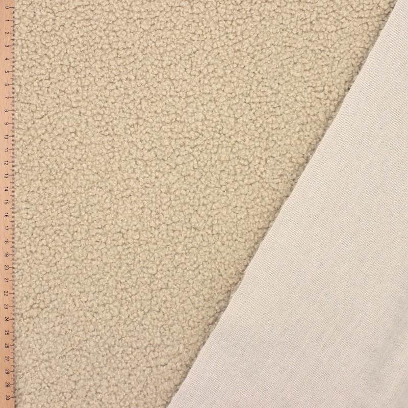 Fabric with loops - beige
