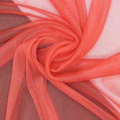 Knit polyester lining fabric - coral