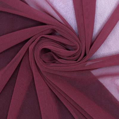 Knit polyester lining fabric - bordeaux