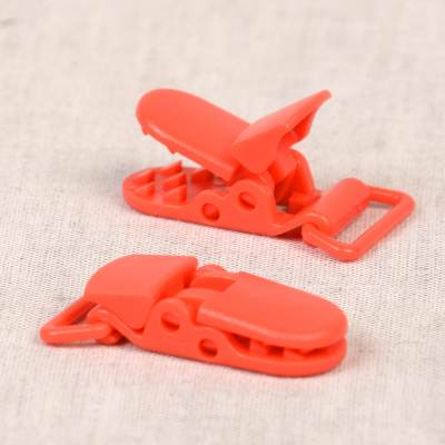 Plastic buckle 25x42mm - red 