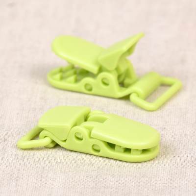 Plastic buckle 25x42mm - anise green