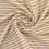 Striped cotton fabric - ecru 