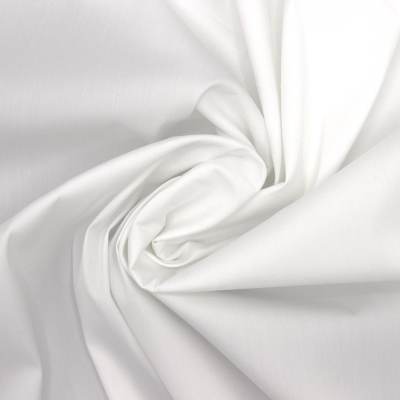 Tissu coton extensible - blanc