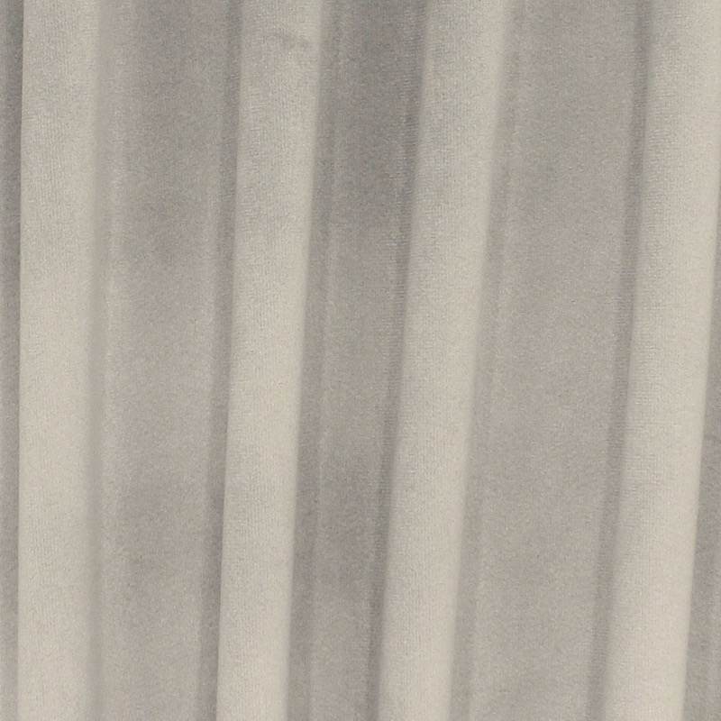 Coupon de 1,70m de tissu velours souple gris