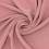 Plain viscose and linen fabric - old rose