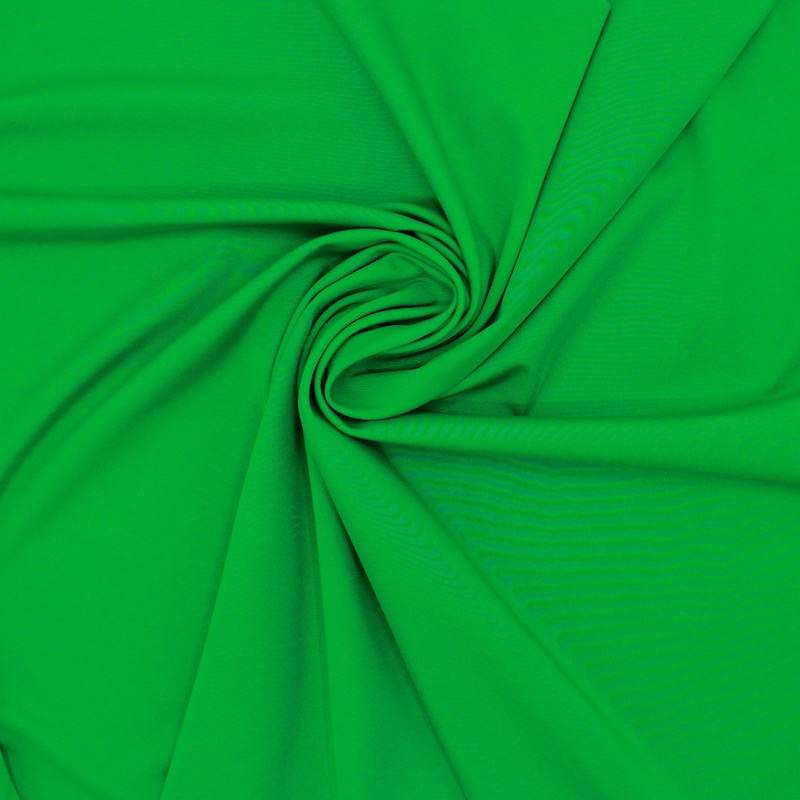 Tissu extensible type lycra - vert