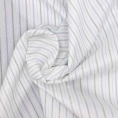 Striped jacquard fabric - off-white