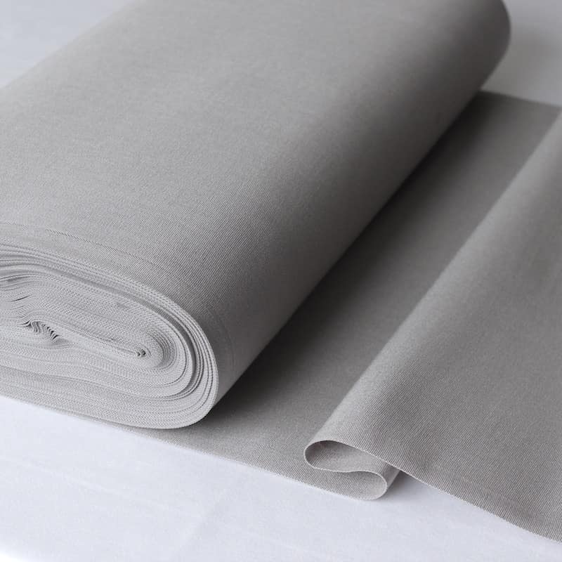 Deckchair cloth in dralon - plain grey 