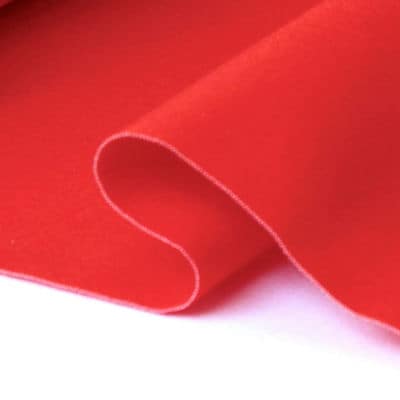 Deckchair cloth in dralon - plain red 