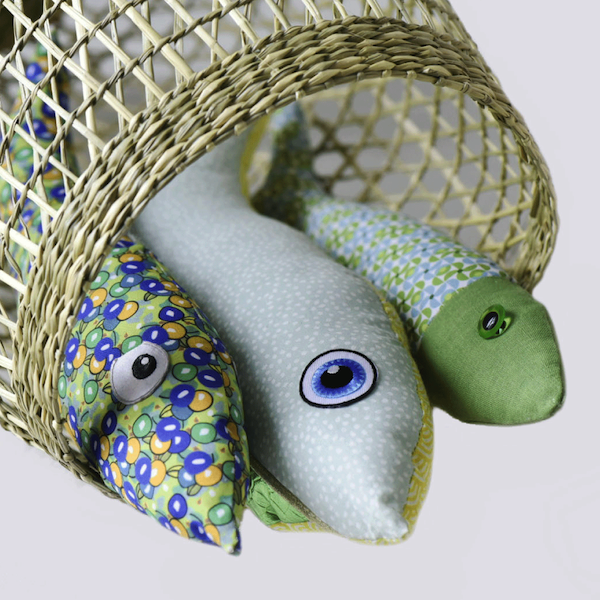 DIY sew an april's fool fish — Les Tissus du Chien Vert