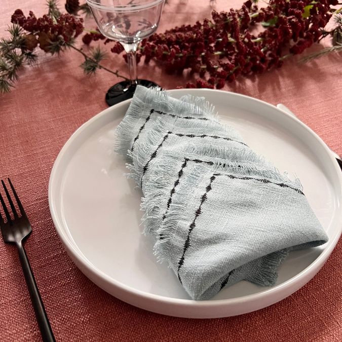 DIY - coudre des serviettes de table — Les Tissus du chien Vert
